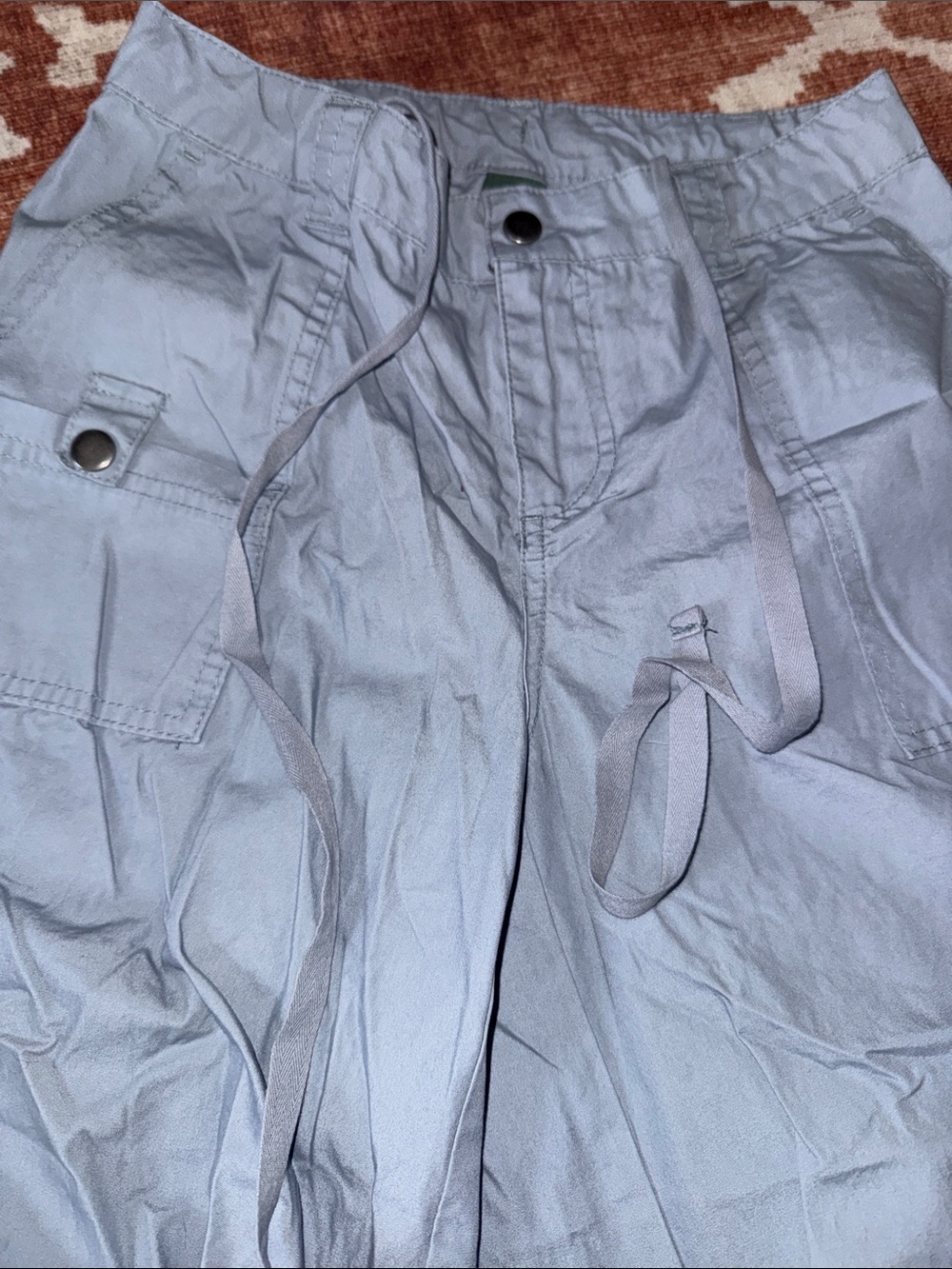 wild fable Light Blue Cargo Joggers - Picture 2 of 4